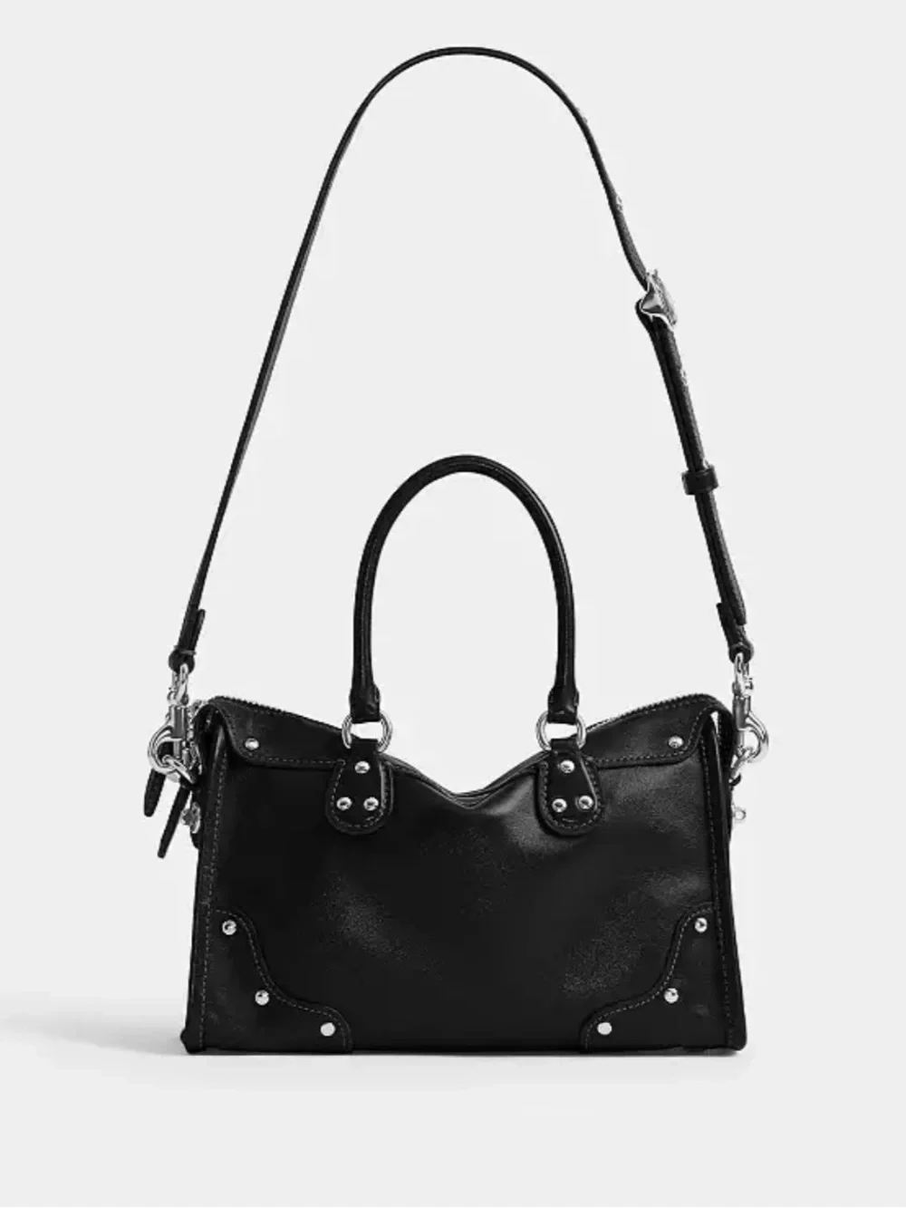 Coach Rhyder Satch Bag 24 in Black